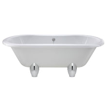 Hudson Reed Kingsbury Freestanding Bath - Deacon Leg Set (1500mm) Trad White Acrylic - JJ Building Materials