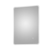 Hudson Reed Led Touch Sensor 700 X 500 Ambient Mirror Contemp Silver Aluminium 700x500x30mm - LQ603 - JJ Building Materials