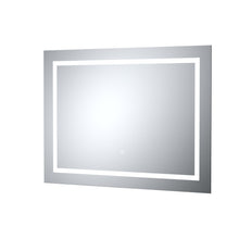 Hudson Reed Led Touch Sensor 800 X 600 Touch Sensor Mirror Contemp Silver Aluminium 600x800x33mm - JJ Building Materials