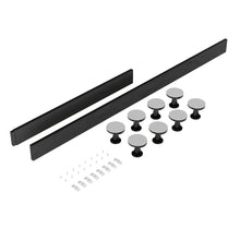 Hudson Reed Leg Sets And Plinths Leg Set Suitable For 1100 - 1200 Rectangular Trays Contemp Grey Slate Abs 105x105x20mm - JJ Building Materials