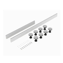 Hudson Reed Leg Sets And Plinths Leg Set Suitable For 1100-1200 Rectangular Trays Contemp White Abs 12x105x12mm - JJ Building Materials