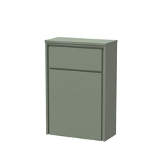 Hudson Reed Lille 550mm Wc Unit (255 Deep) Contemp Fern Green MFC Smooth Matt 818x550x255mm - JJ Building Materials