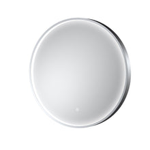 Hudson Reed Mensa Polished Chrome Frame Led Mirror - 600mm Contemp Aluminium 600x600x47mm - JJ Building Materials