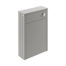 Hudson Reed Old London 550mm Wc Unit Trad Storm Grey MDF Vinyl Textured Woodgrain 828x560x205mm - JJ Building Materials