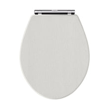 Hudson Reed Old London Carlton Toilet Seat Trad Timeless Sand MDF Vinyl,zinc Alloy 60x350x451mm - JJ Building Materials