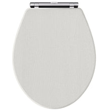Hudson Reed Old London Carlton Toilet Seat Trad Timeless Sand MDF Vinyl,zinc Alloy 60x350x451mm - JJ Building Materials