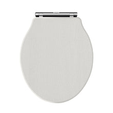 Hudson Reed Old London Ryther Toilet Seat Trad Timeless Sand MDF Vinyl,zinc Alloy 60x373x460mm - JJ Building Materials