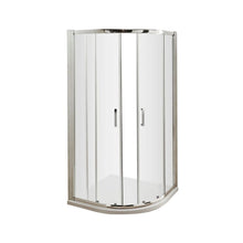 Hudson Reed Pacific 1000mm Quadrant Contemp Chrome Aluminium,metal 1850x980x980mm - AQU10H3 - JJ Building Materials