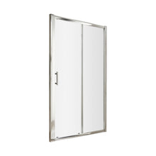 Hudson Reed Pacific 1200mm Single Sliding Door Contemp Chrome Aluminium,metal 1850x1190x44mm - AQSL12 - JJ Building Materials