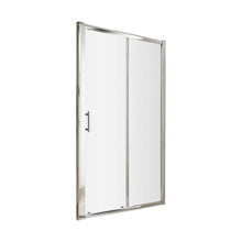 Hudson Reed Pacific 1400mm Single Sliding Door Contemp Chrome Aluminium,metal 1850x1390x44mm - AQSL14 - JJ Building Materials