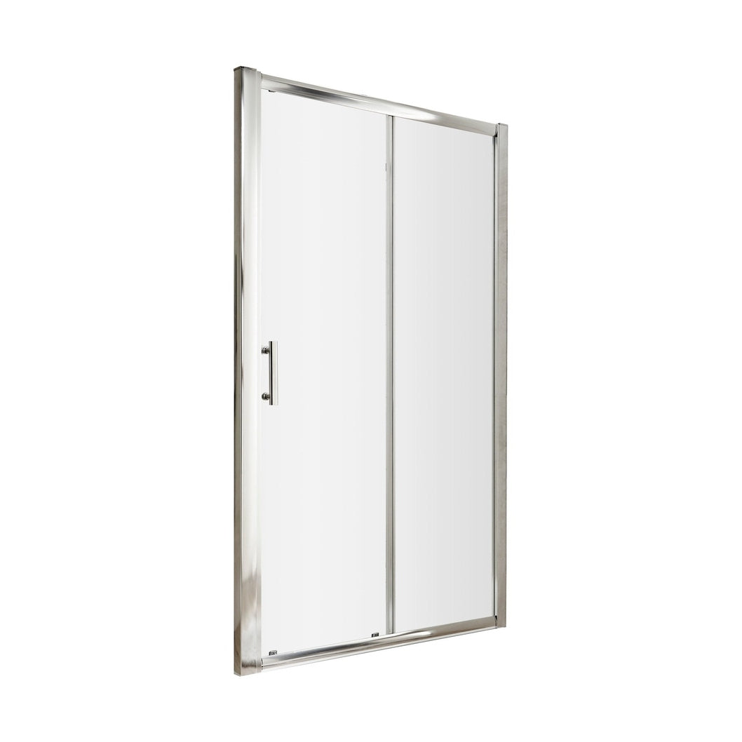 Hudson Reed Pacific 1700mm Single Sliding Door Contemp Chrome Aluminium,metal 1850x1690x44mm - AQSL17 - JJ Building Materials