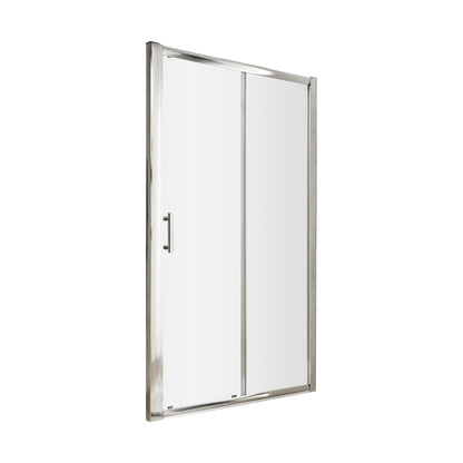 Hudson Reed Pacific 1700mm Single Sliding Door Contemp Chrome Aluminium,metal 1850x1690x44mm - AQSL17 - JJ Building Materials