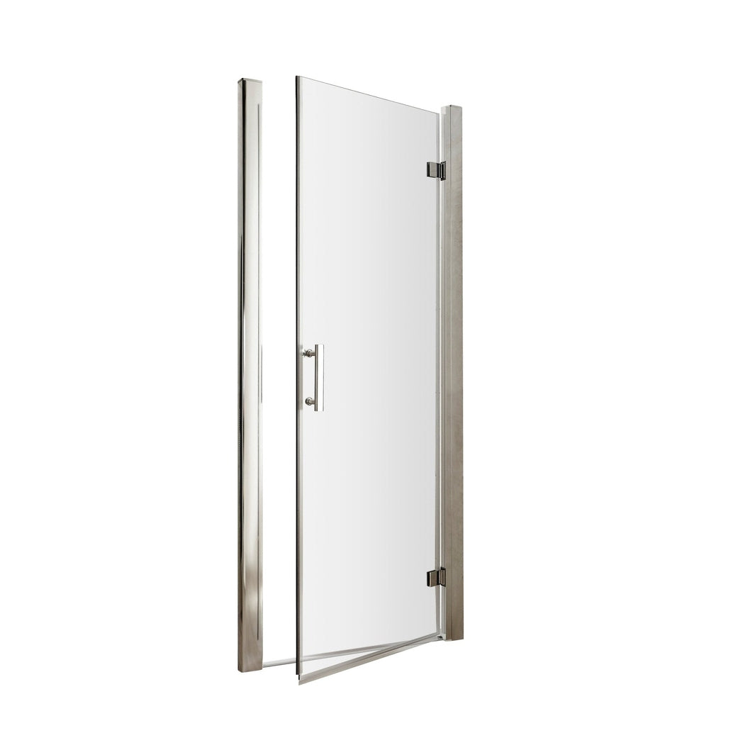 Hudson Reed Pacific 760mm Hinged Door Contemp Chrome Aluminium,metal 1850x750x44mm - AQHD76 - JJ Building Materials
