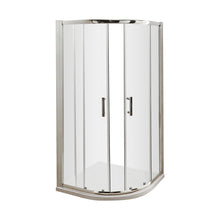 Hudson Reed Pacific 800mm Quadrant Contemp Chrome Aluminium,metal 1850x780x780mm - AQU8 - JJ Building Materials