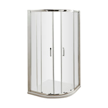 Hudson Reed Pacific 800mm Quadrant Contemp Chrome Aluminium,metal 1850x780x780mm - AQU8H3 - JJ Building Materials