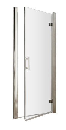 Hudson Reed Pacific 900mm Hinged Door Contemp Chrome Aluminium,metal 1850x890x44mm - AQHD90 - JJ Building Materials