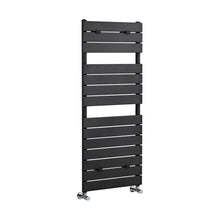 Hudson Reed Piazza Heated Towel Rail Contemp Anthracite Steel 1213x500x100mm - JJ Building Materials