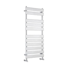 Hudson Reed Piazza Heated Towel Rail Contemp Chrome Steel 1200x500x59mm - JJ Building Materials