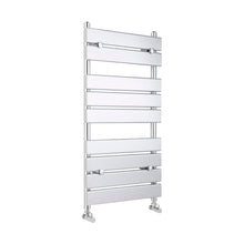 Hudson Reed Piazza Heated Towel Rail Contemp Chrome Steel 950x500x59mm - JJ Building Materials