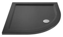 Hudson Reed Quadrant Trays Quadrant Shower Tray 900 X 900mm Contemp Grey Slate Acrylic Capped Abs Caco3 And Pu - JJ Building Materials