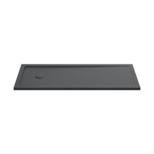 Hudson Reed Rectangular Trays Bath Replacement Shower Tray 1700 X 700mm Contemp Grey Slate Acrylic Capped Abs Caco3 And Pu - JJ Building Materials
