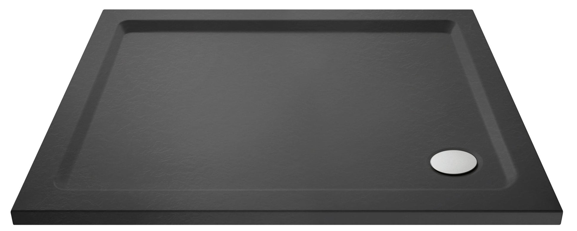 Hudson Reed Rectangular Trays Rectangular Shower Tray 1200 X 900mm Contemp Grey Slate Acrylic Capped Abs Caco3 And Pu - JJ Building Materials