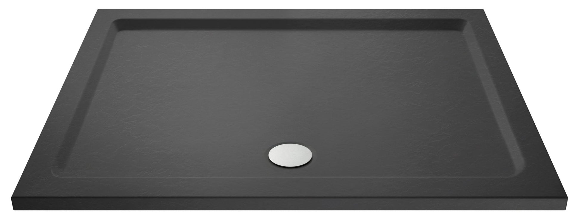 Hudson Reed Rectangular Trays Rectangular Shower Tray 1500 X 900mm Contemp Grey Slate Acrylic Capped Abs Caco3 And Pu - JJ Building Materials