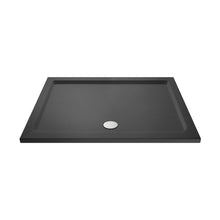 Hudson Reed Rectangular Trays Rectangular Shower Tray 1600 X 760mm Contemp Grey Slate Acrylic Capped Abs Caco3 And Pu - JJ Building Materials