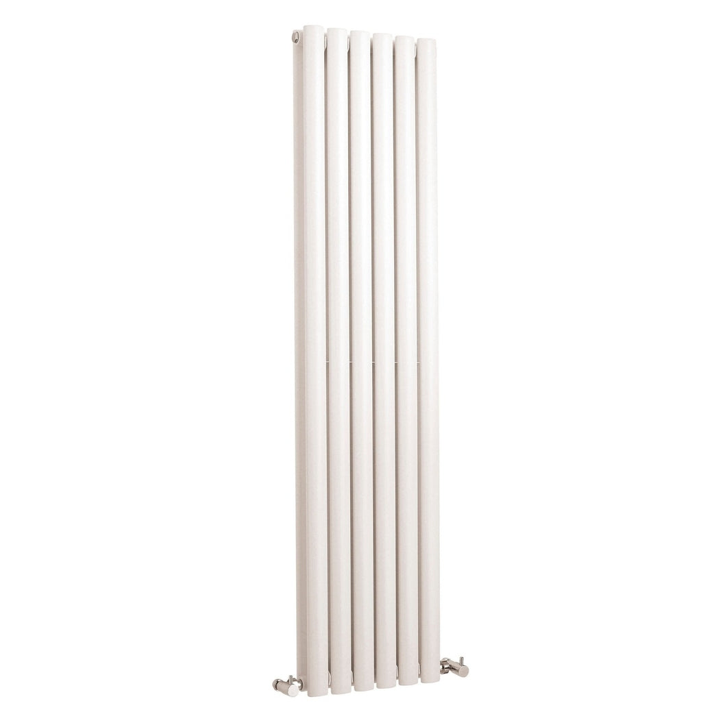 Hudson Reed Revive Double Panel Designer Radiator Contemp White Steel 1500x354x85mm - JJ Building Materials