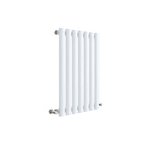 Hudson Reed Revive Horizontal Single Panel Radiator 600 X 412 Contemp White High Gloss Steel 600x412x55mm - JJ Building Materials