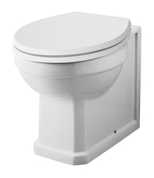 Hudson Reed Richmond Back To Wall Pan Trad White Vitreous China 420x360x520mm - JJ Building Materials