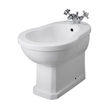 Hudson Reed Richmond Bidet Trad Gloss White Vitreous China 405x390x565mm - JJ Building Materials