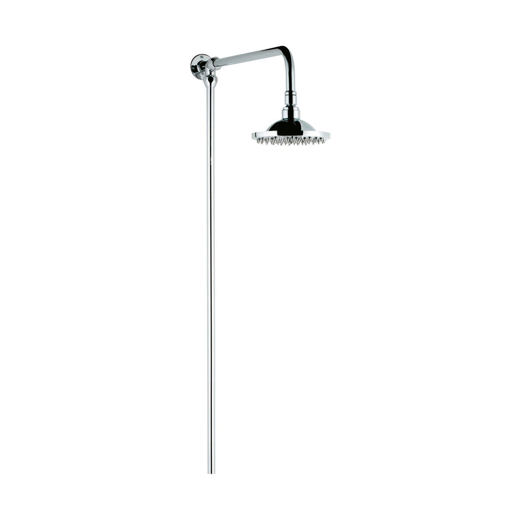 Hudson Reed Rigid Riser Kits Rigid Riser Kit Trad Chrome Brass 1085x150x565mm - JJ Building Materials