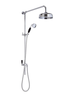 Hudson Reed Rigid Riser Kits Rigid Riser Kit Trad Chrome Brass Abs 1300x200x507mm - JJ Building Materials