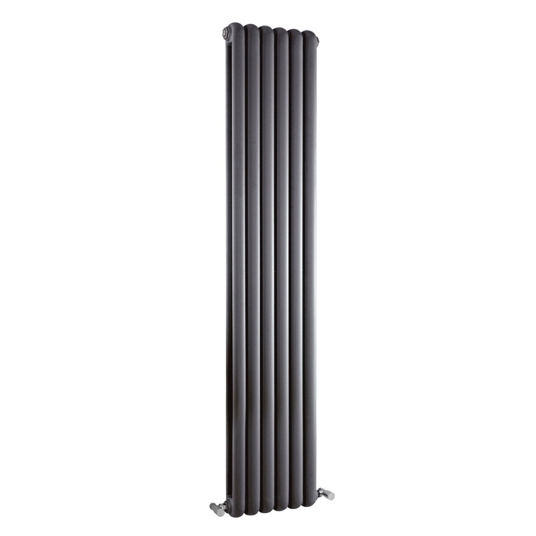 Hudson Reed Salvia Designer Radiator Contemp Anthracite Steel 1800x383x80mm - JJ Building Materials