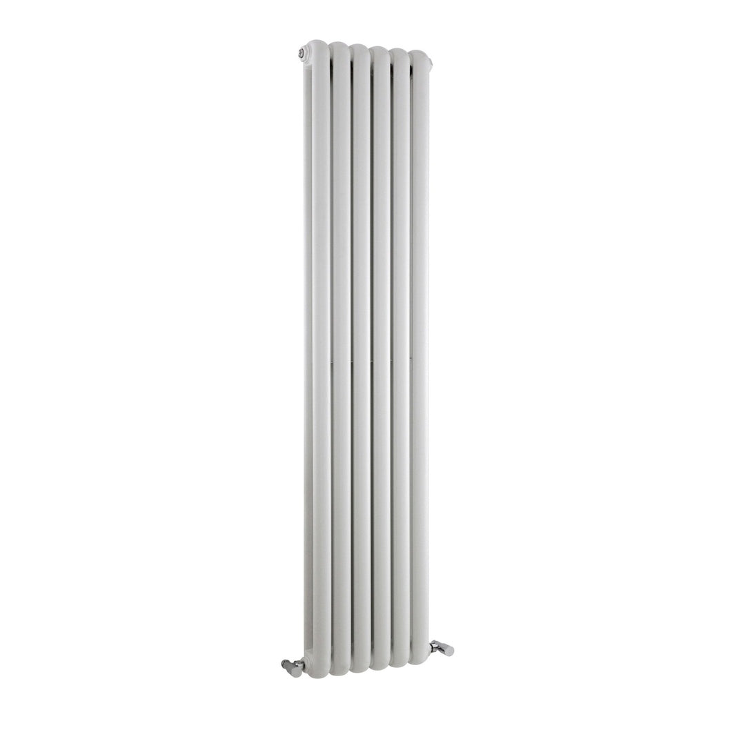 Hudson Reed Salvia Designer Radiator Contemp White Steel 1500x383x80mm - JJ Building Materials