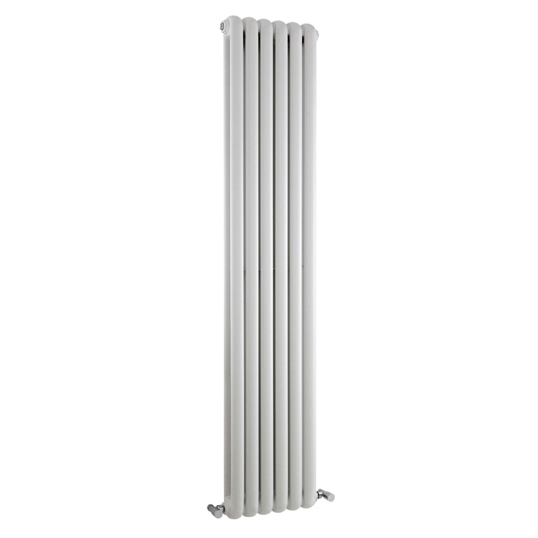 Hudson Reed Salvia Designer Radiator Contemp White Steel 1800x383x80mm - JJ Building Materials