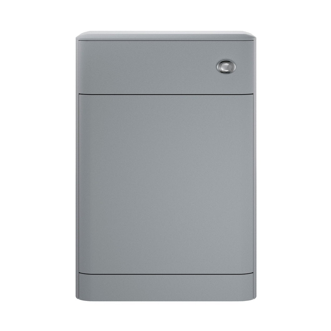 Hudson Reed Sarenna 500mm Wc Unit Contemp Dove Grey MFC Smooth Matt 800x550x200mm - JJ Building Materials