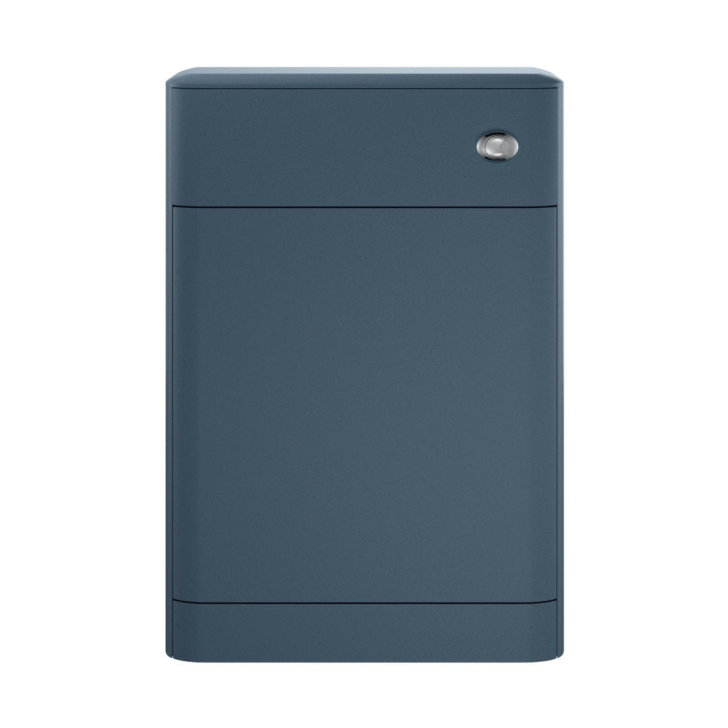 Hudson Reed Sarenna 500mm Wc Unit Contemp Mineral Blue MFC Smooth Matt 800x550x200mm - JJ Building Materials