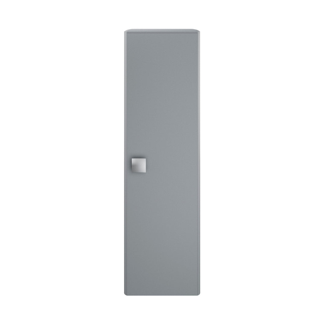 Hudson Reed Sarenna Tall Wall Hung Unit Contemp Dove Grey MFC Smooth Matt 1200x350x250mm - JJ Building Materials