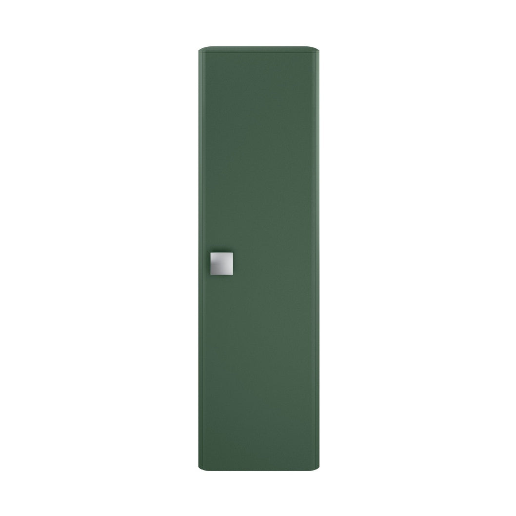 Hudson Reed Sarenna Tall Wall Hung Unit Contemp Hunter Green MFC Smooth Matt 1200x350x250mm - JJ Building Materials
