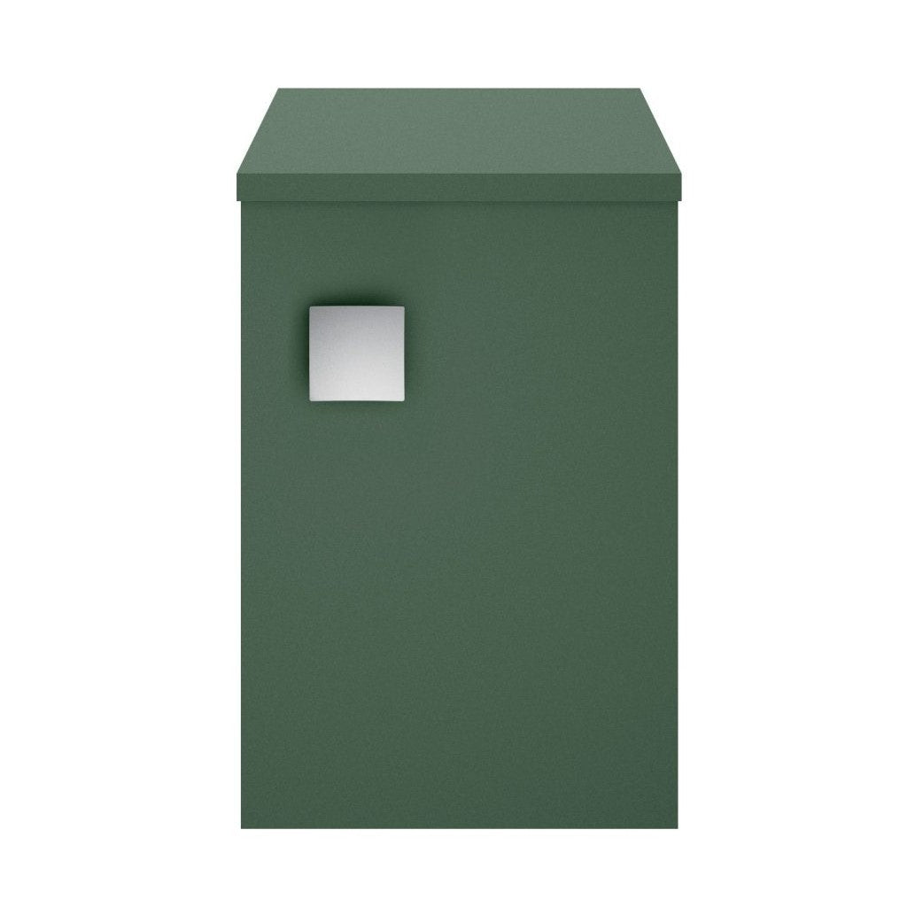 Hudson Reed Sarenna Wall Hung Cupboard Contemp Hunter Green MFC Smooth Matt 448x305x440mm - JJ Building Materials
