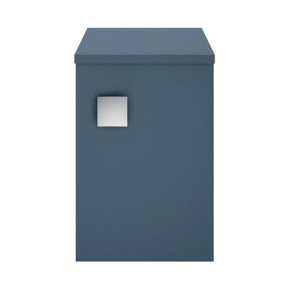 Hudson Reed Sarenna Wall Hung Cupboard Contemp Mineral Blue MFC Smooth Matt 448x305x440mm - JJ Building Materials