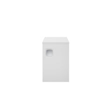 Hudson Reed Sarenna Wall Hung Cupboard Contemp Moon White MFC Smooth Matt 448x305x440mm - JJ Building Materials
