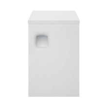 Hudson Reed Sarenna Wall Hung Cupboard Contemp Moon White MFC Smooth Matt 448x305x440mm - JJ Building Materials