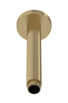 Hudson Reed Shower Arms Wall - mounted Arm Contemp Brushed Brass Brass 225x63x63mm - JJ Building Materials
