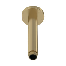 Hudson Reed Shower Arms Wall-mounted Arm Contemp Brushed Brass Brass 225x63x63mm - JJ Building Materials