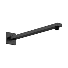 Hudson Reed Shower Arms Wall-mounted Arm Contemp Matt Black Brass 62x62x410mm - JJ Building Materials