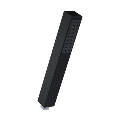 Hudson Reed Shower Parts Minimalist Handset Contemp Matt Black Abs 231x28x28mm - JJ Building Materials