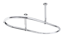 Hudson Reed Shower Parts Shower Ring Trad Chrome Stainless Steel 375x1092x683mm - JJ Building Materials